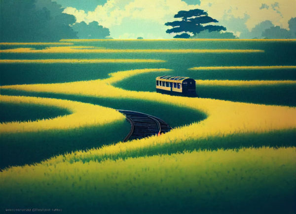 Japanese Rice Fields Japanese Rice Fields - ท้องนาญี่ปุ่น (Wallpapers